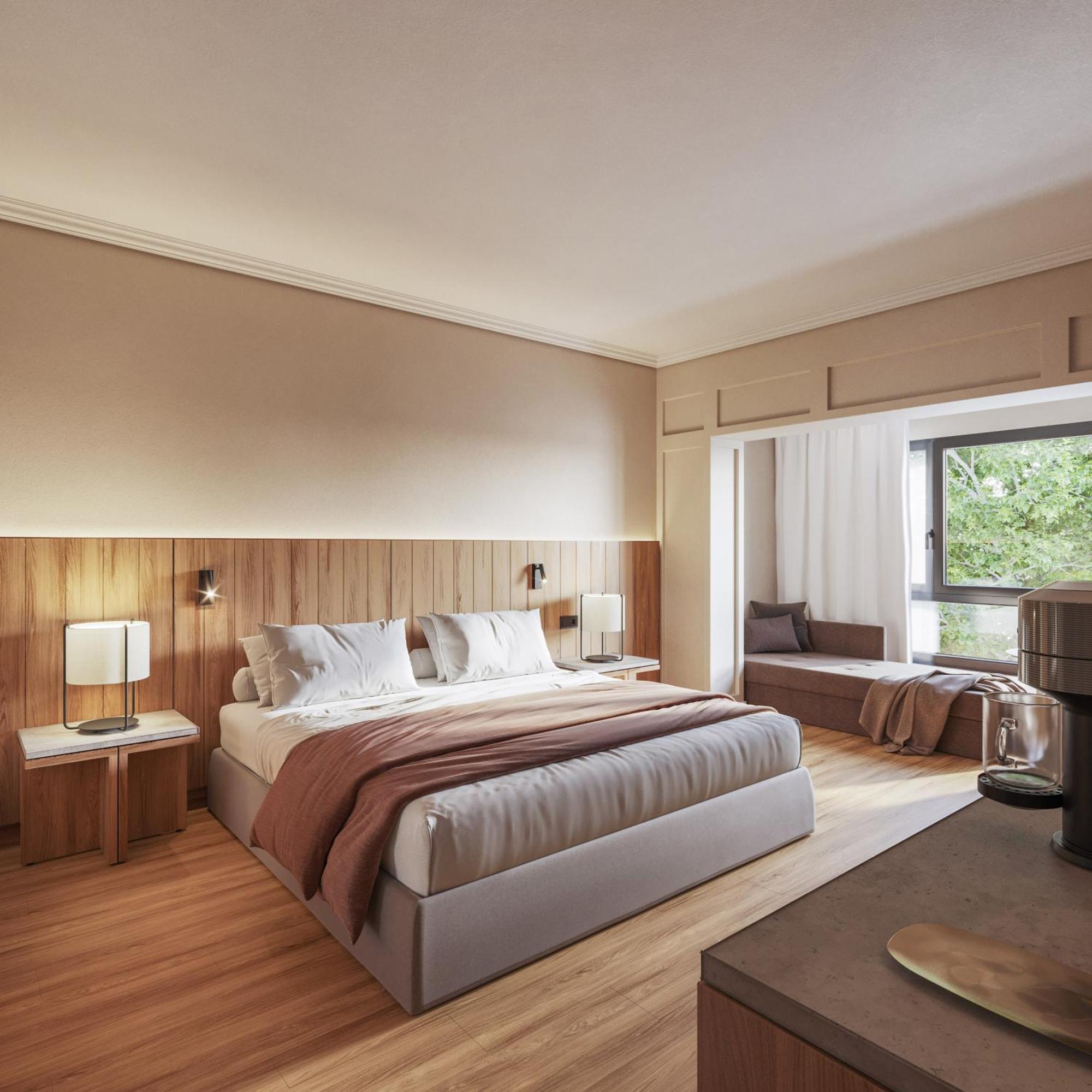 Hotel Melia Barajas Madrid Esterno foto