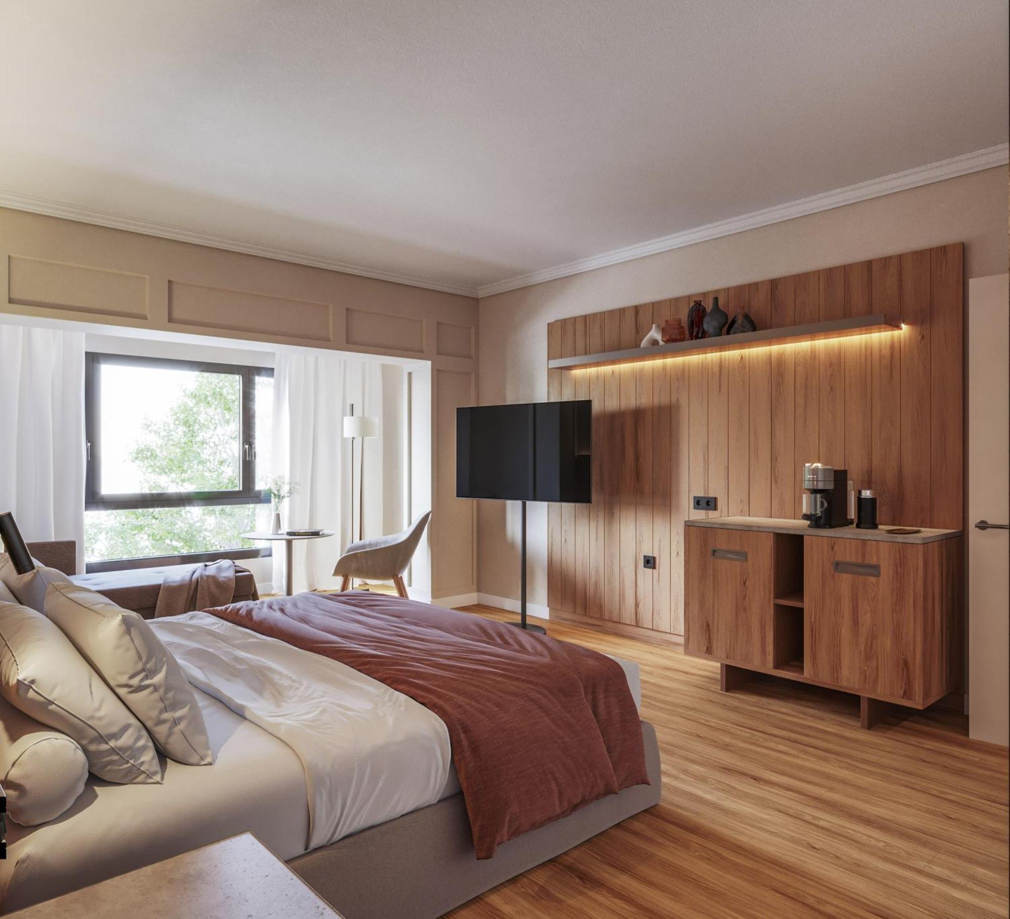 Hotel Melia Barajas Madrid Esterno foto